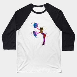 Cheerleader Baseball T-Shirt